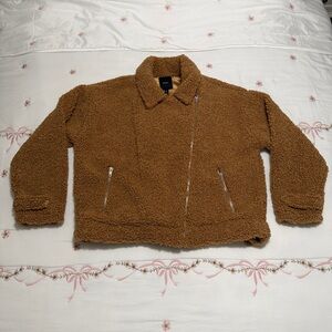 Forever 21 shearling plush jacket